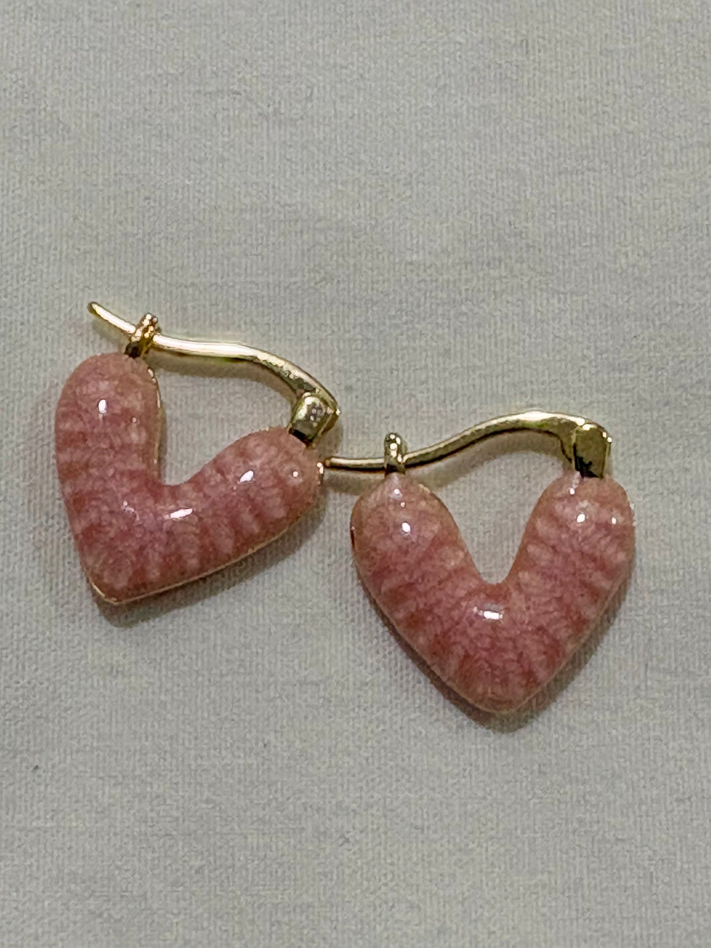 Pink Heart Hoops Valentines