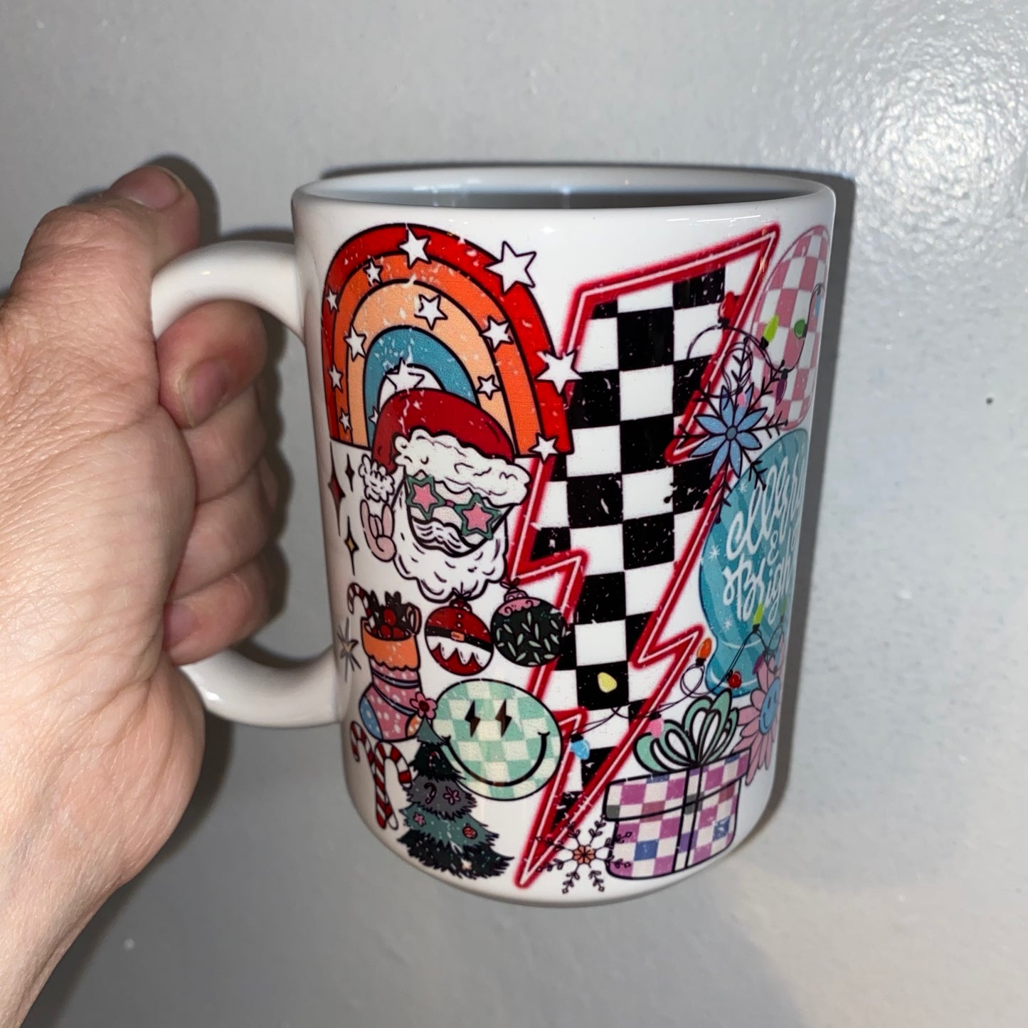 Merry & Bright Christmas Mug
