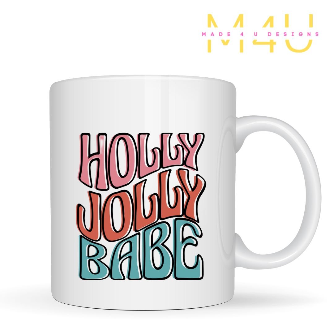 Taza Holly Jolly Babe