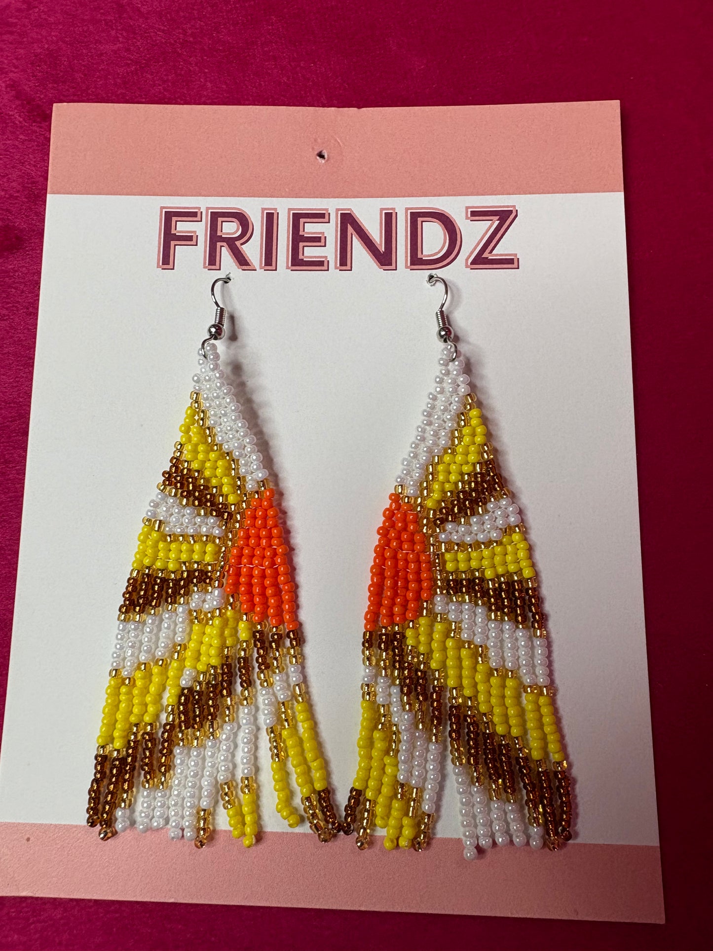Sun Soil Beaded Earrings