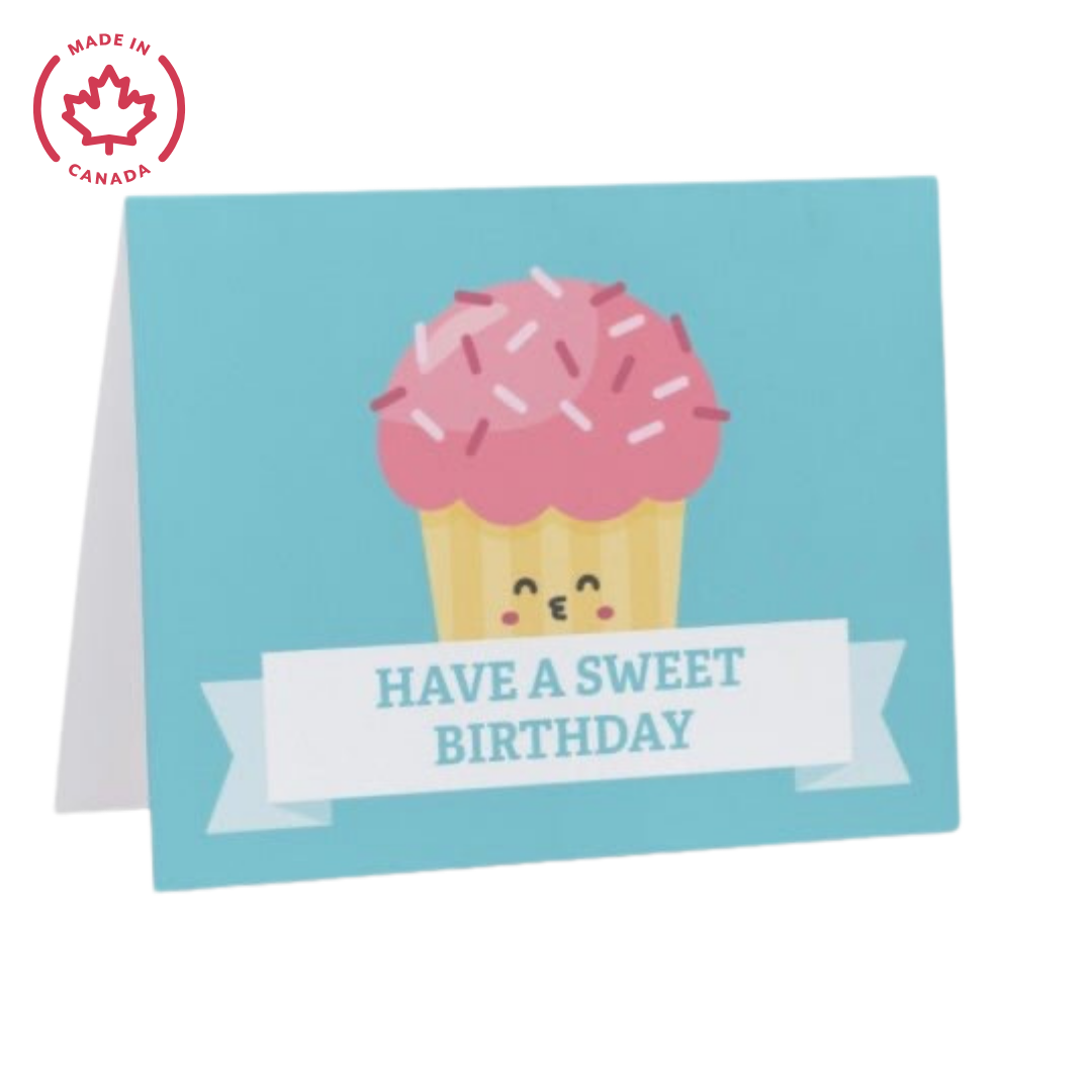 Have a Sweet Birthday Cupcake | Greeting Card