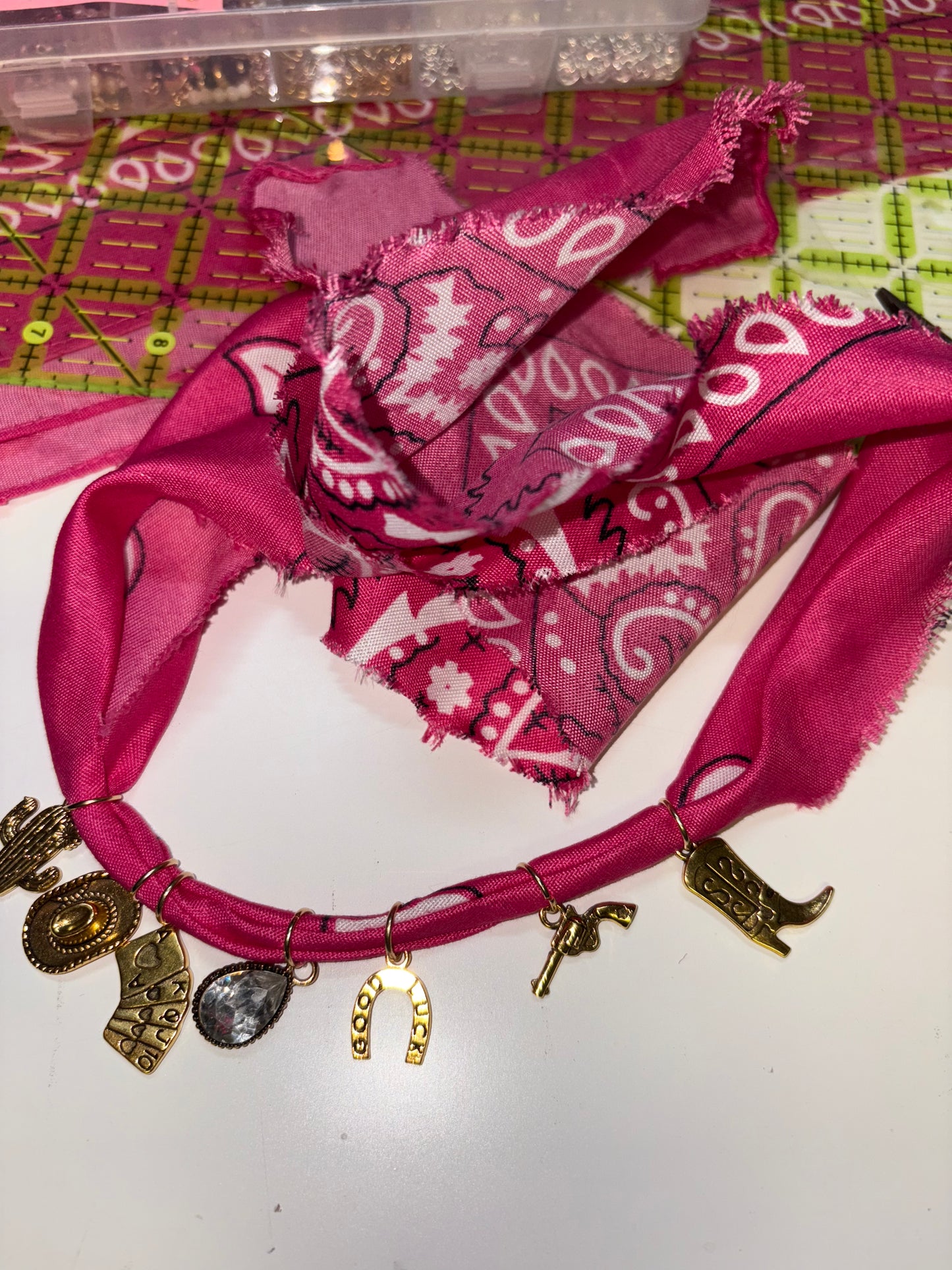 Bandana Charm Jewelry DIY