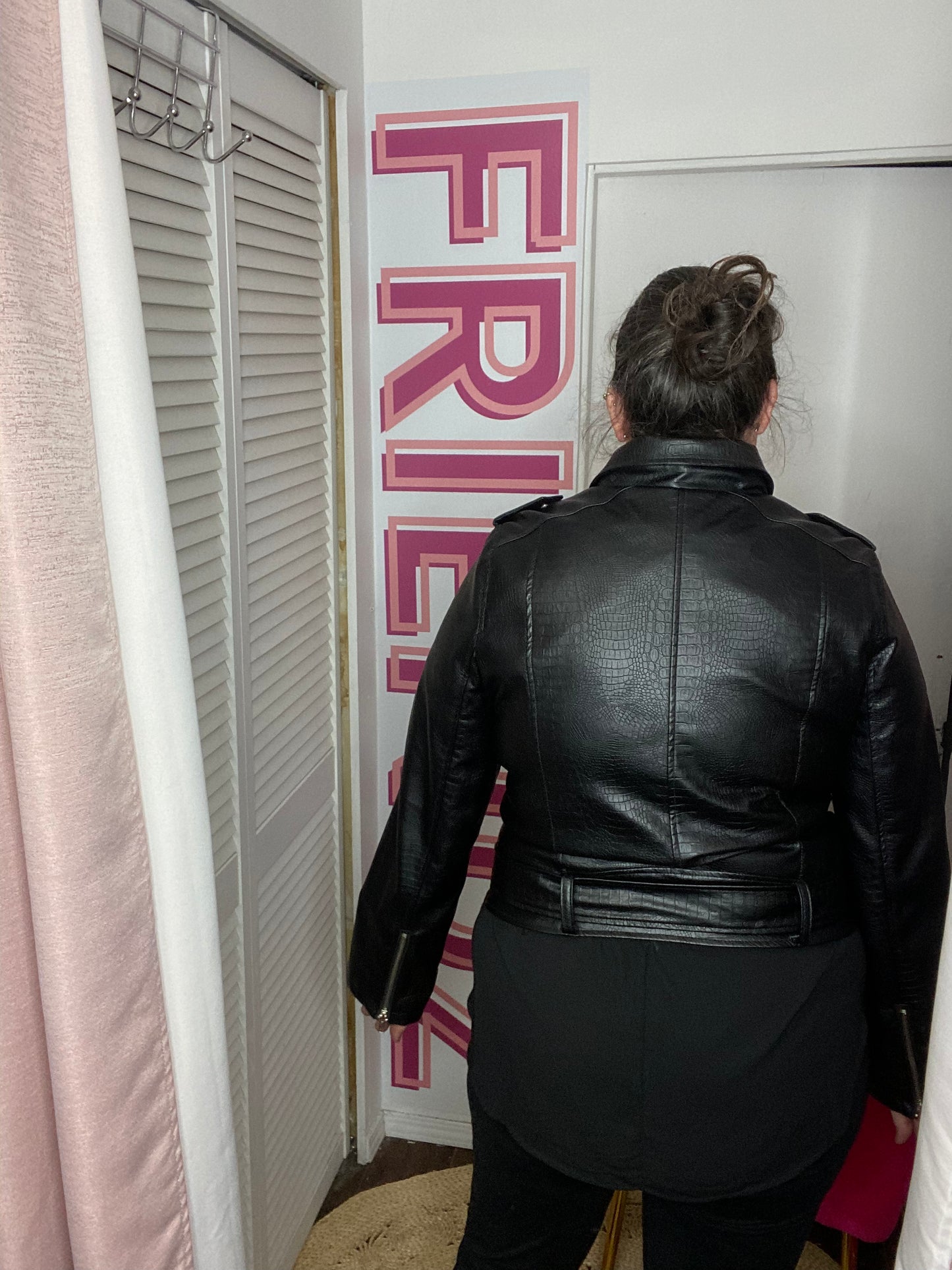 Chaqueta Moto En Relieve