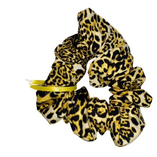 Leopard Scrunchie