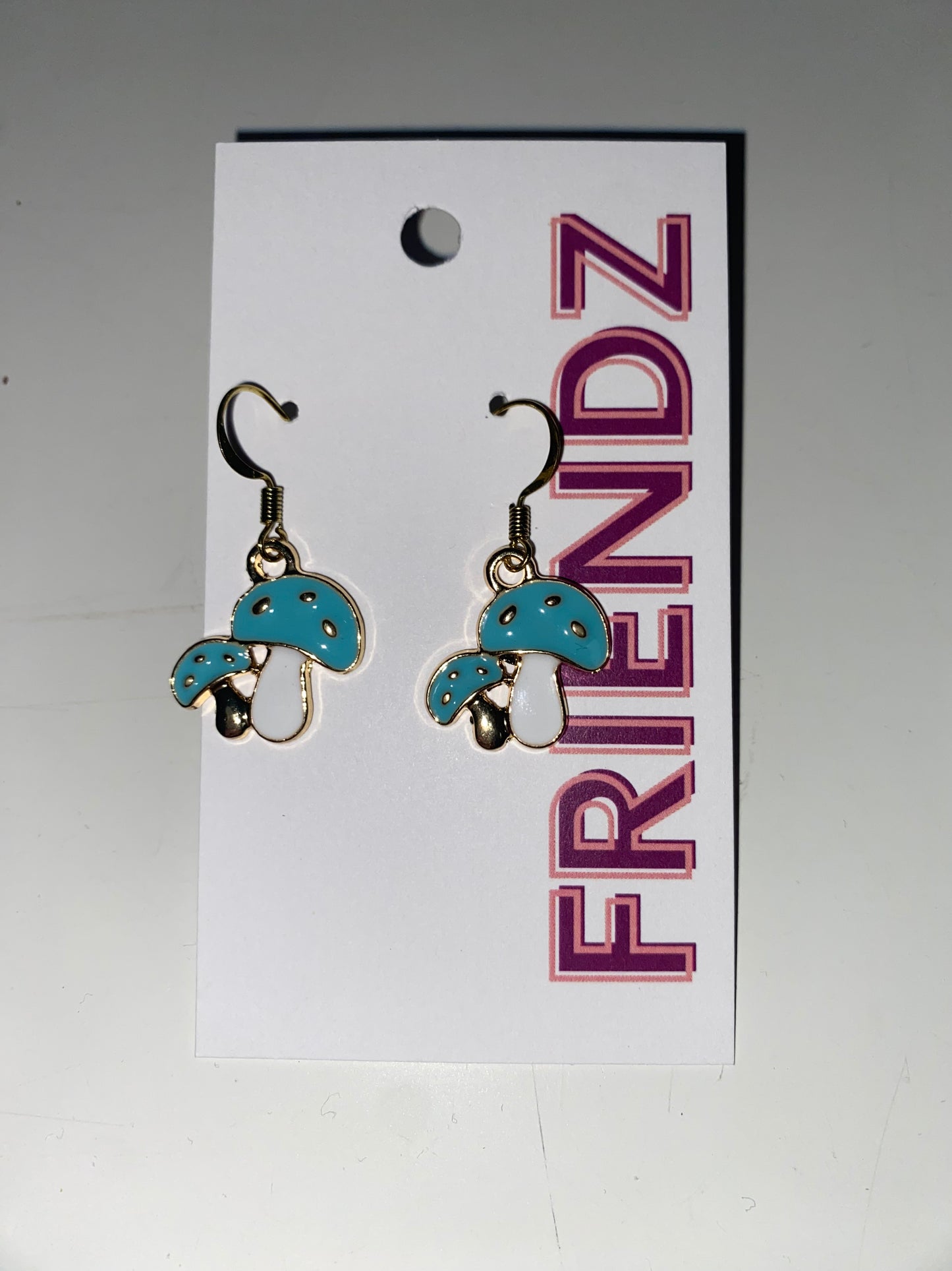 Mushroom Hook Earrings