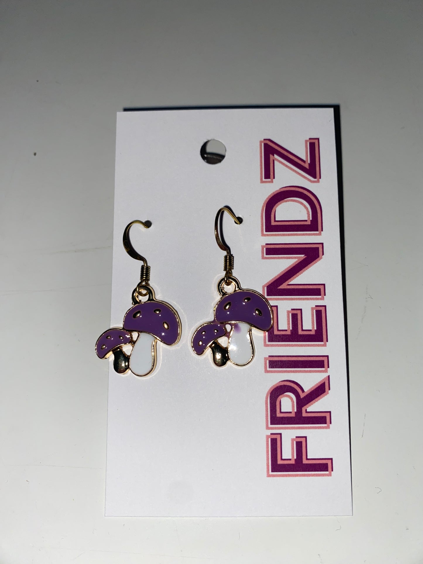 Mushroom Hook Earrings