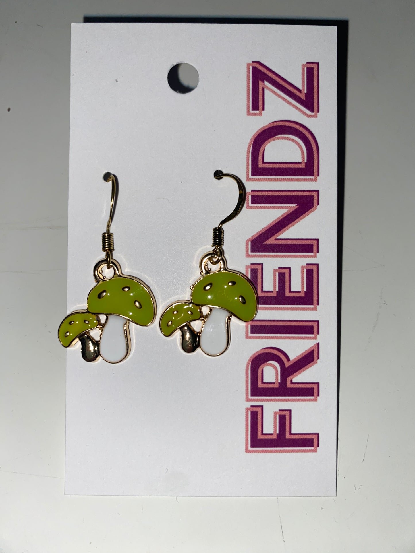 Mushroom Hook Earrings