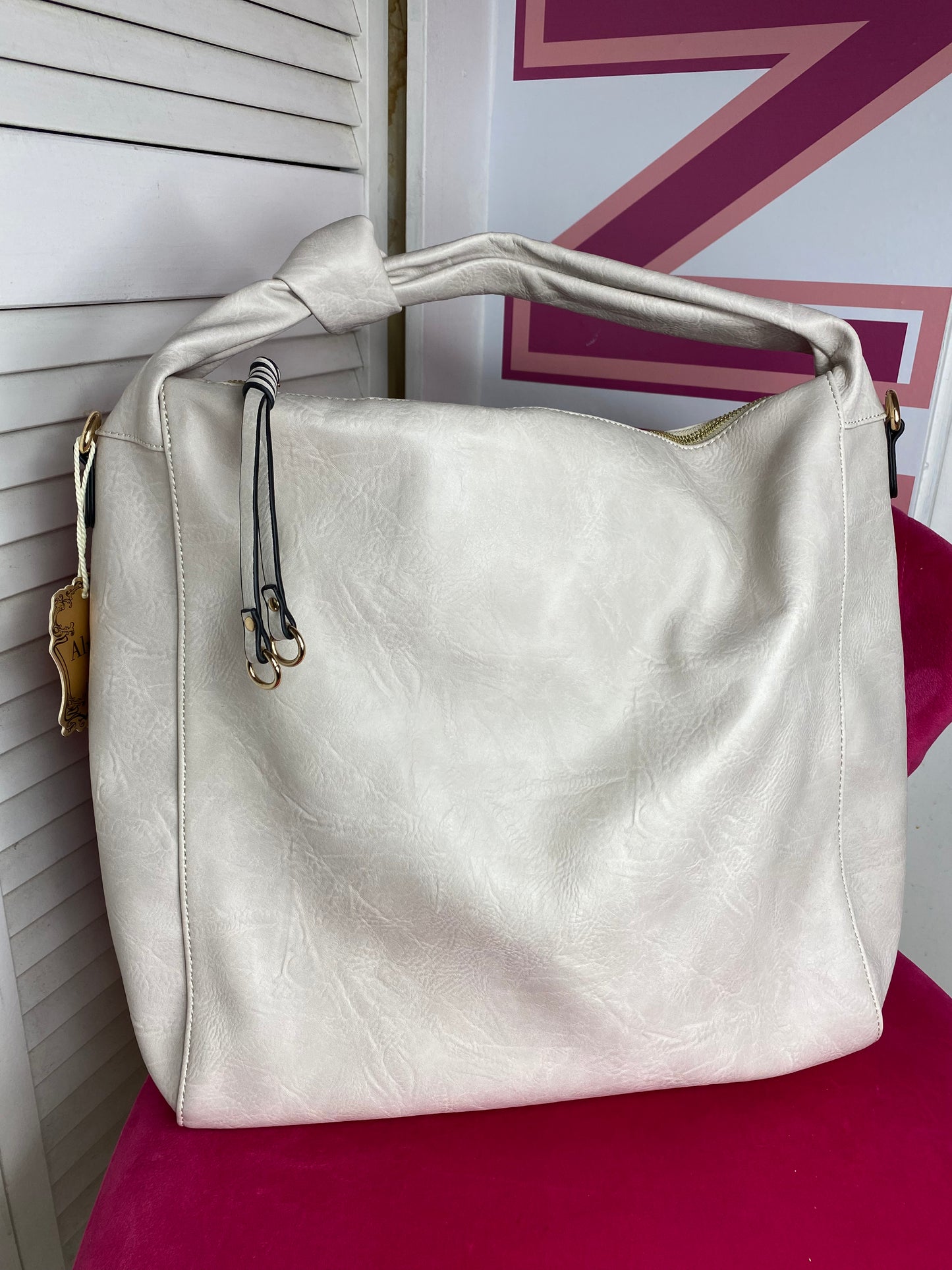 Bolso Hobo con nudo para el fin de semana