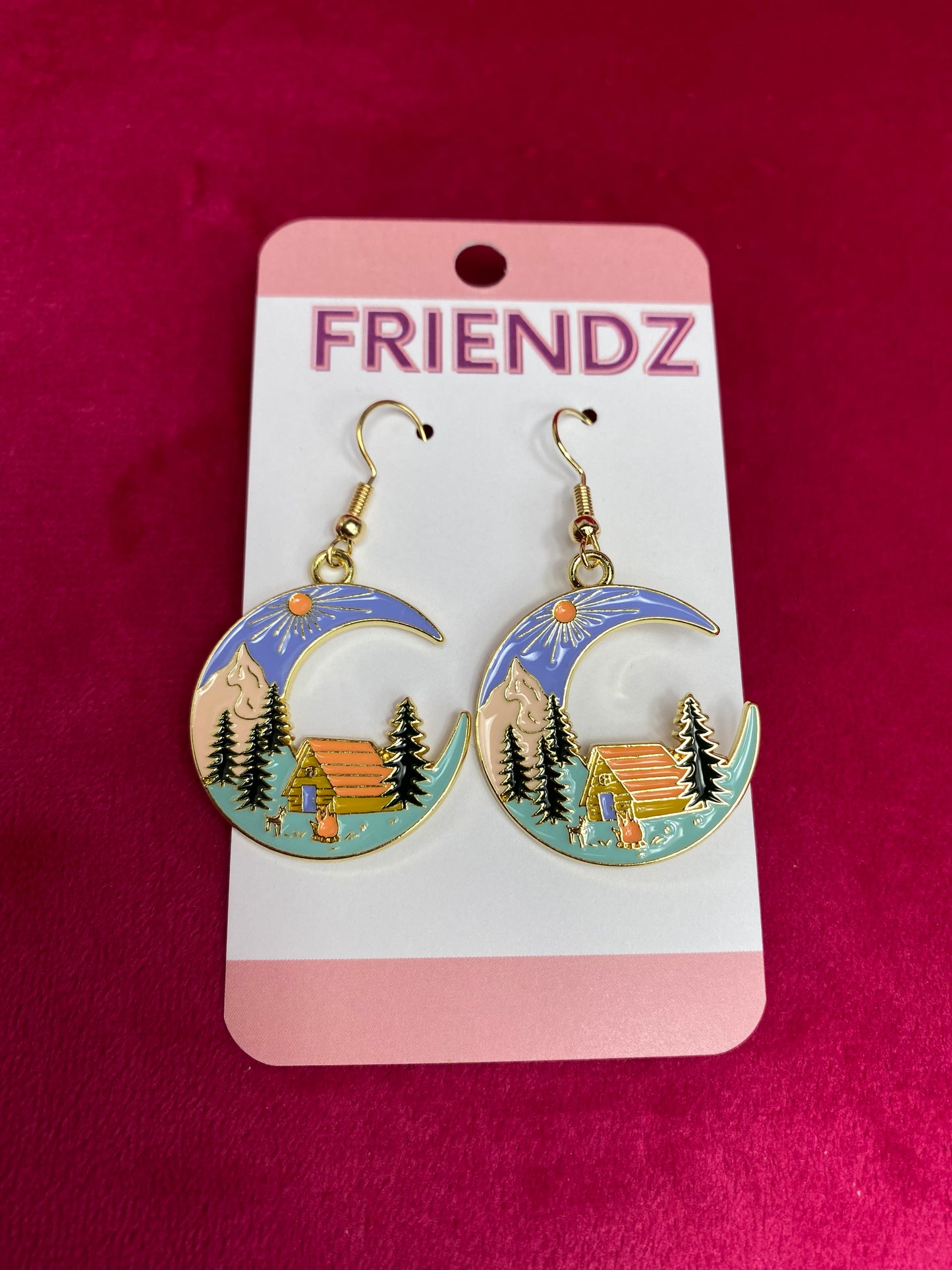 Cabin themed Earrings