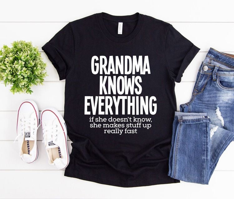 La abuela lo sabe todo TEE | DÍA DE LA MADRE Regalo de mamá