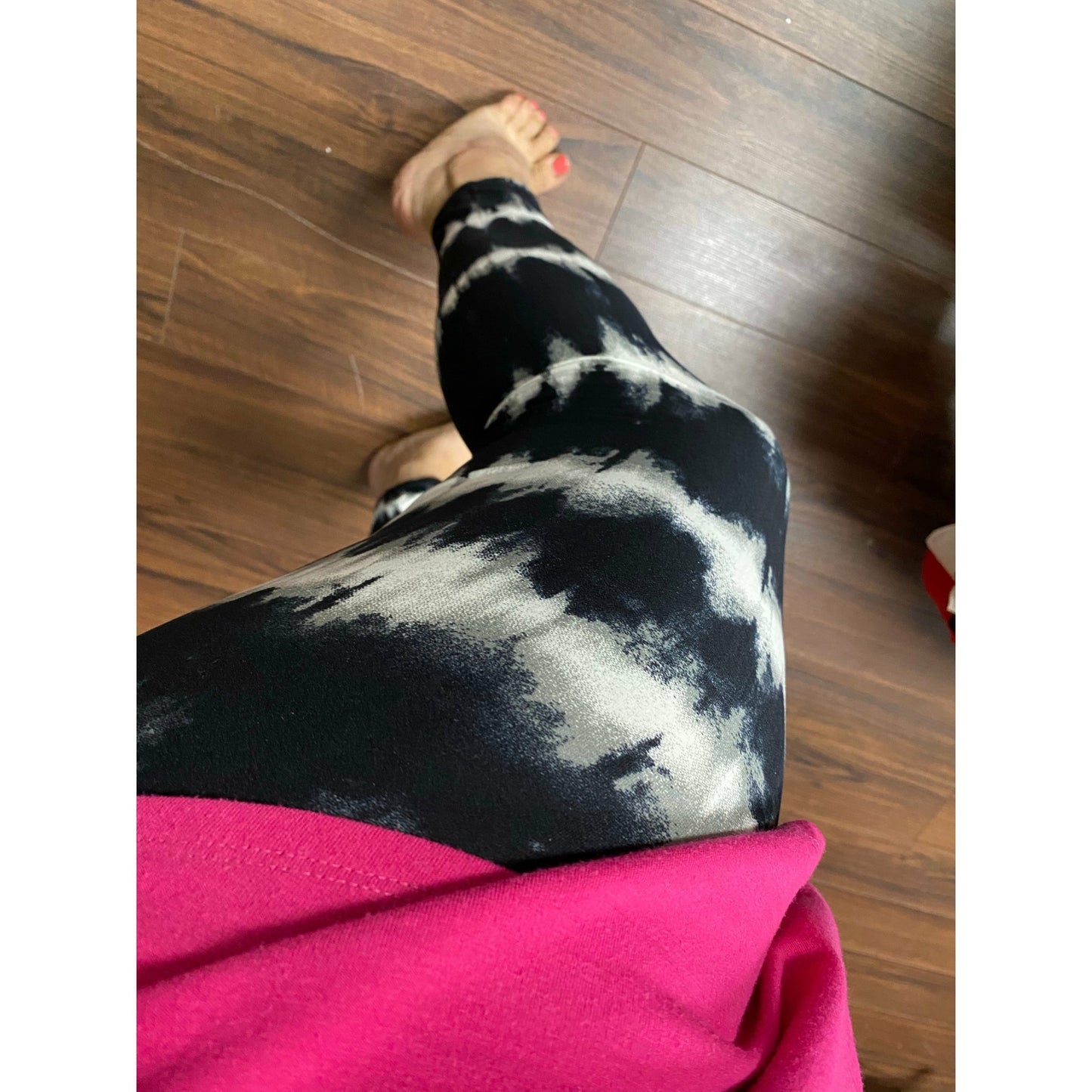 Leggings eléctricos con bloques de color