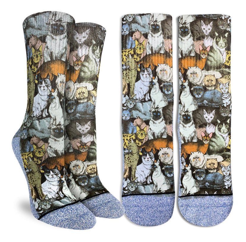 Calcetines Social Cats para mujer
