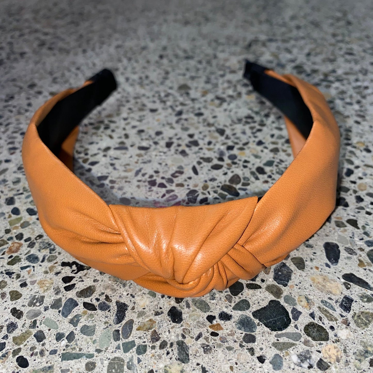 Leather Hair Knot Headband | 3 Colours