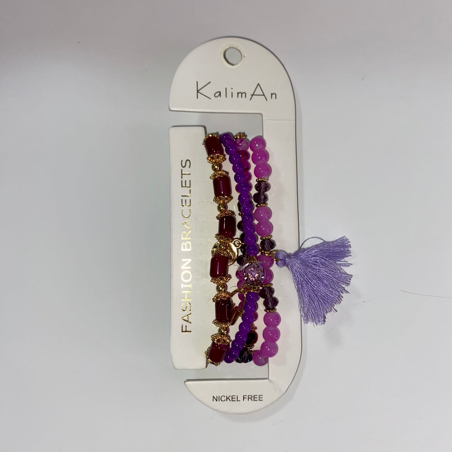 Conjunto de pulsera apiladora de piedras preciosas