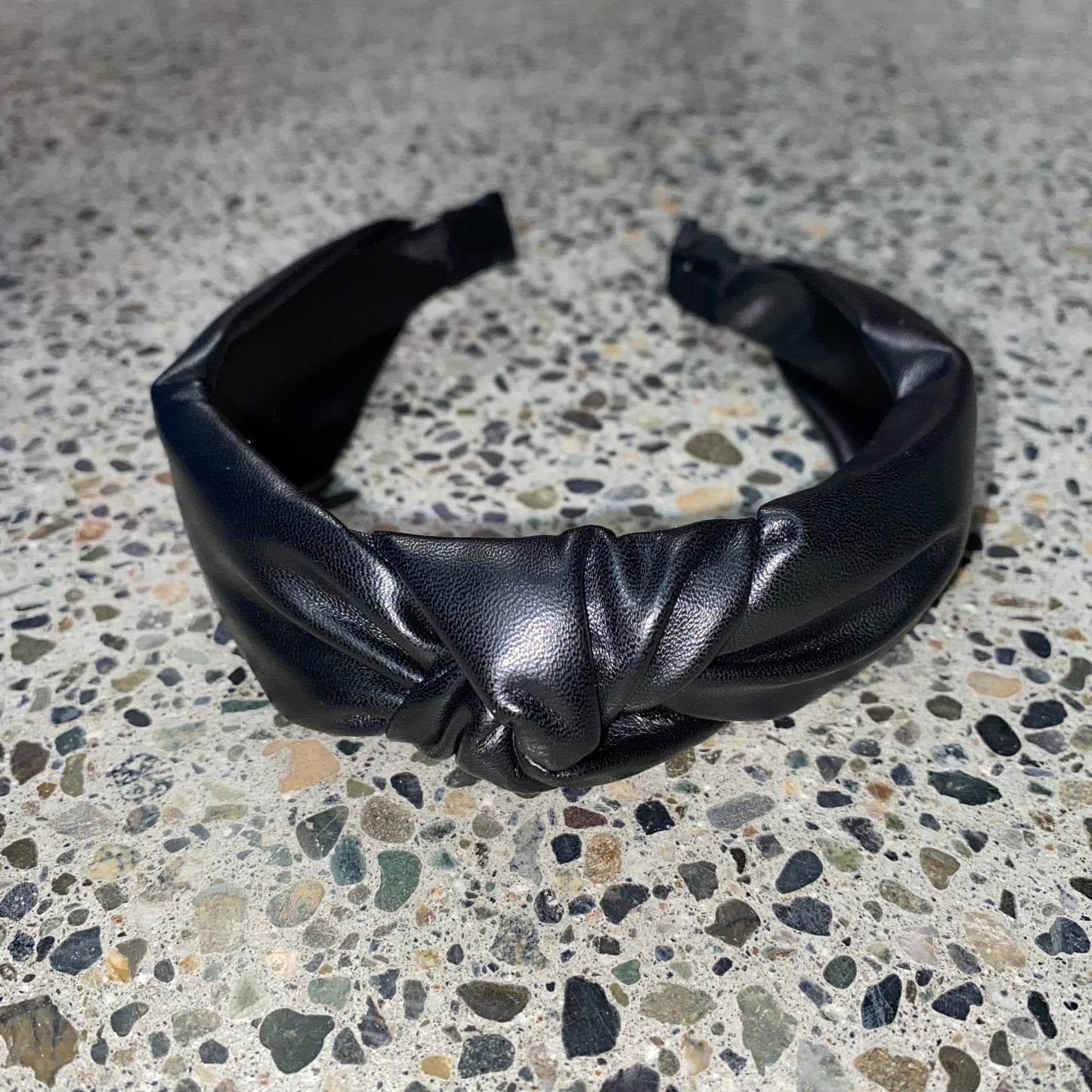 Leather Hair Knot Headband | 3 Colours