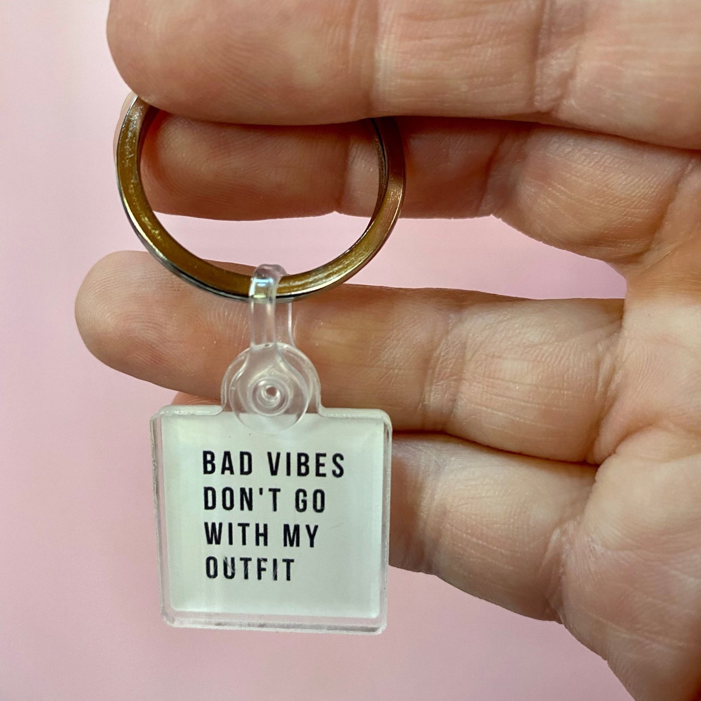 Bad Vibes Keychain