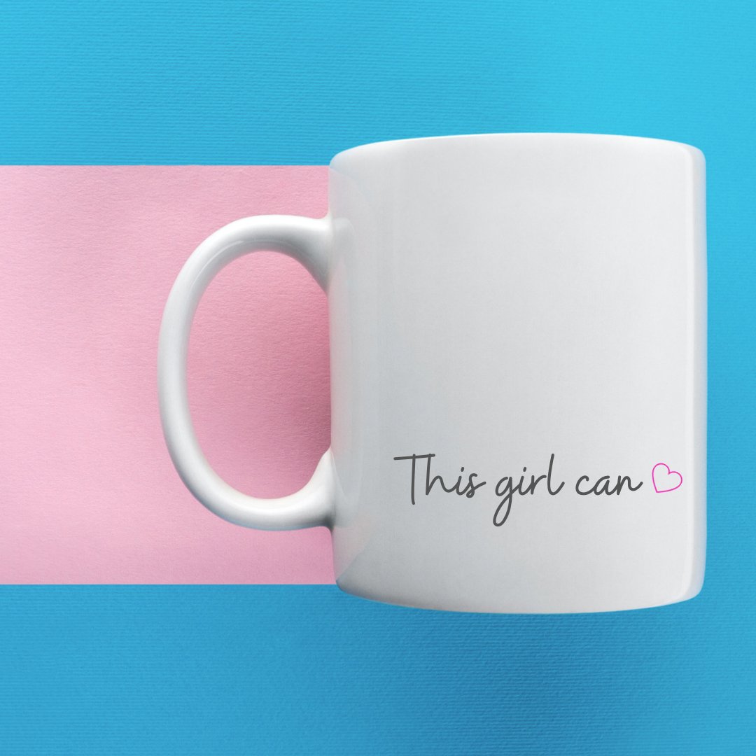 Taza Esta chica puede