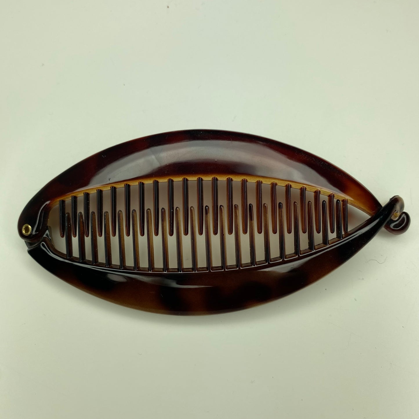 Barrette à cheveux banane poisson rétro