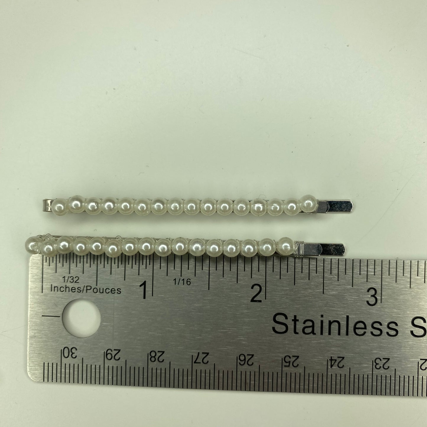 Beaded Bobby Style Hair Pins