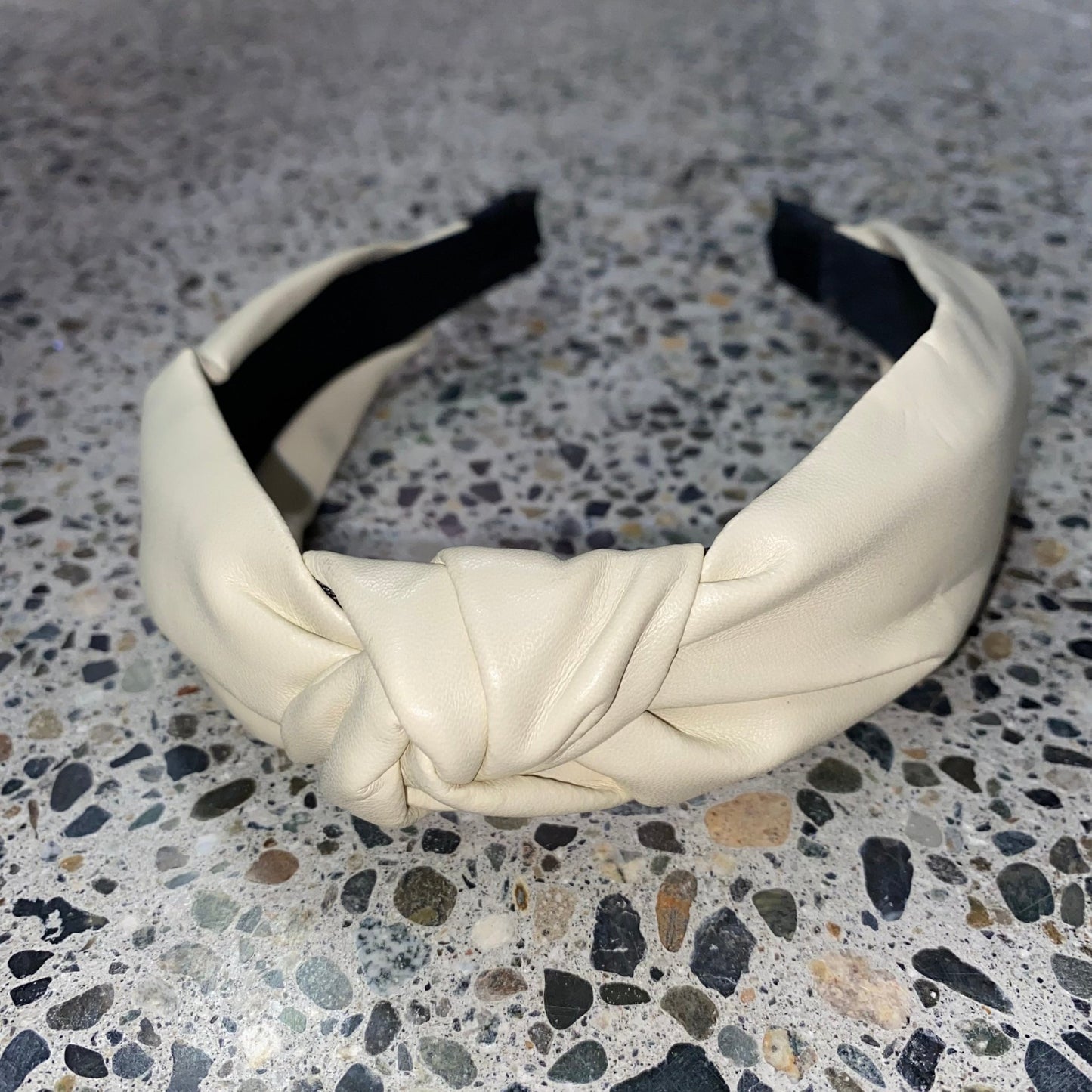 Leather Hair Knot Headband | 3 Colours