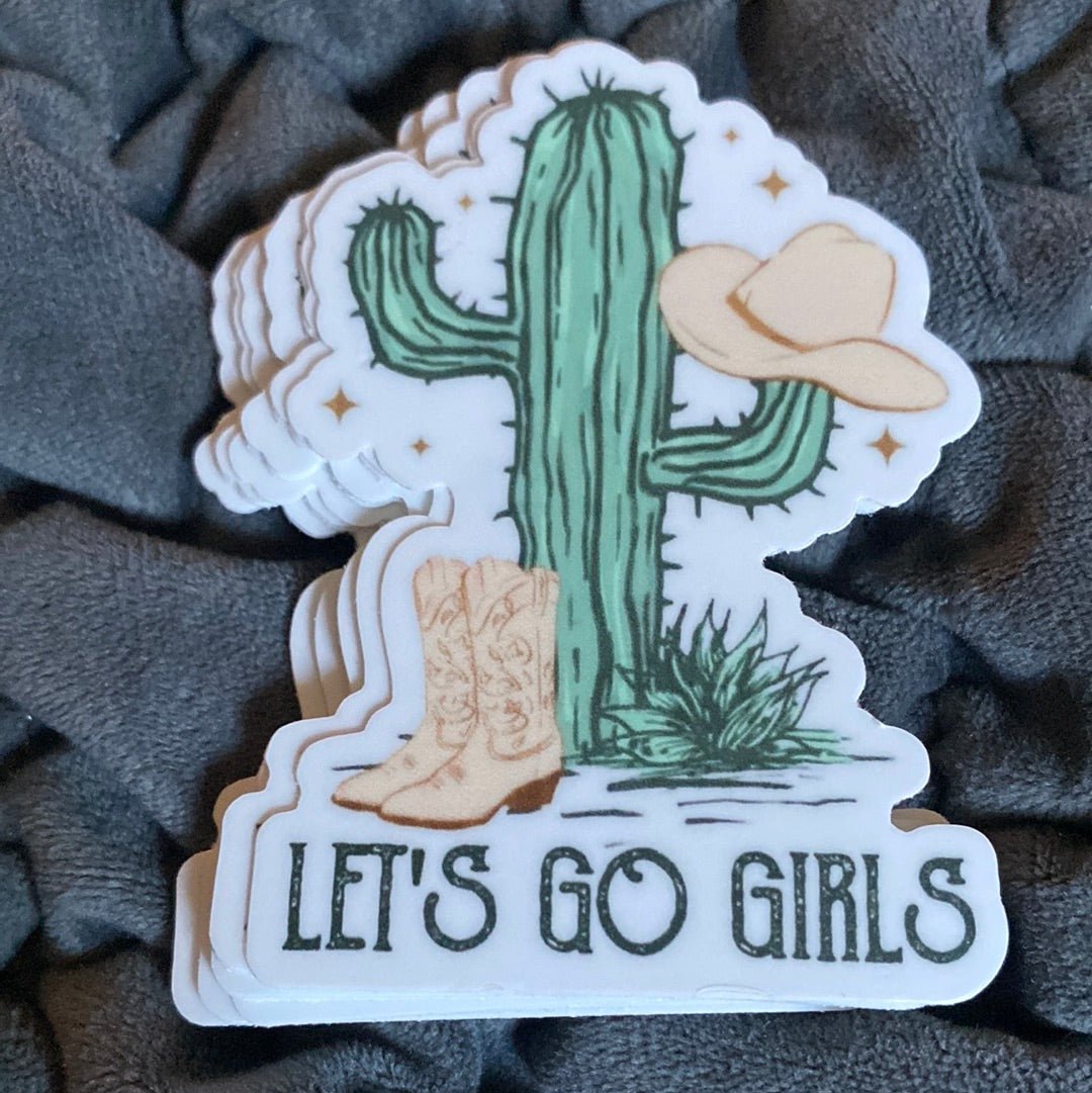 Vamos chicas Pegatina