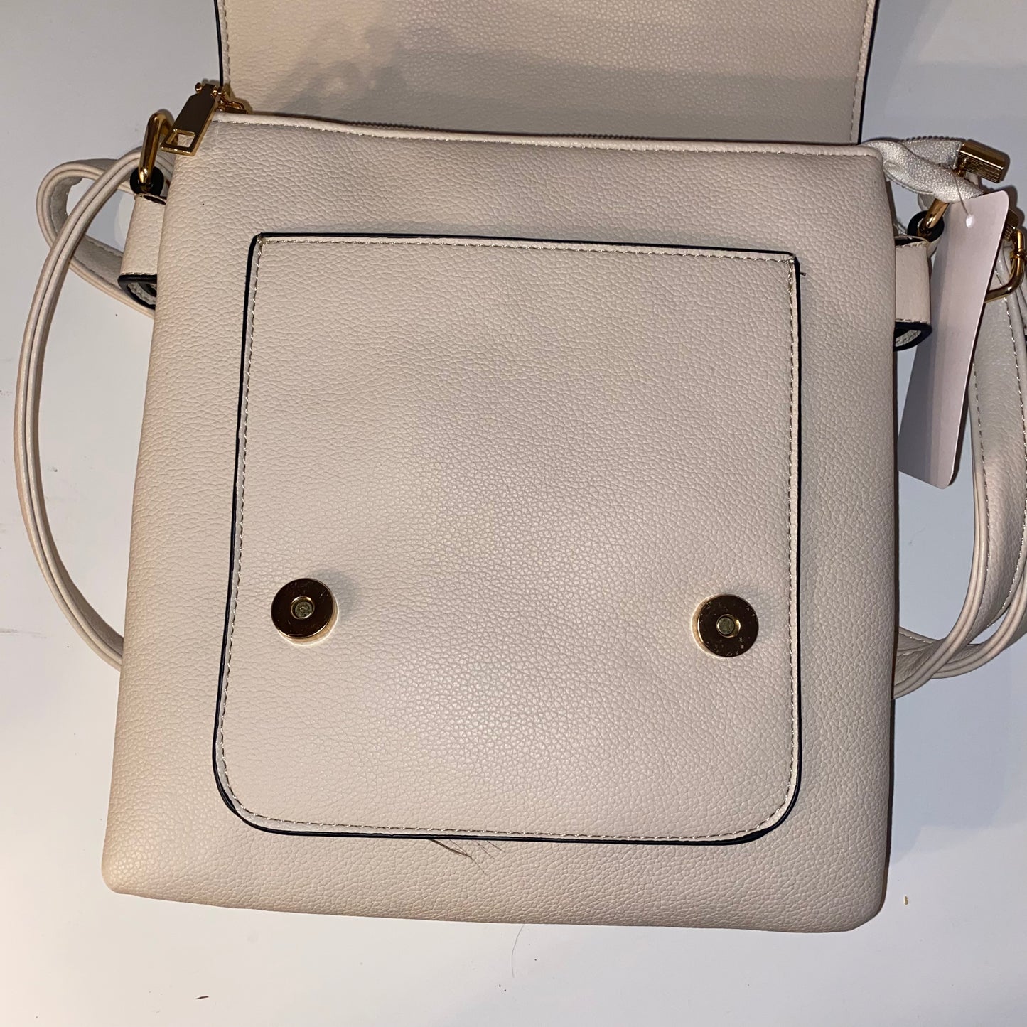 Bolso bandolera mediano con diamantes de imitación (2 colores)