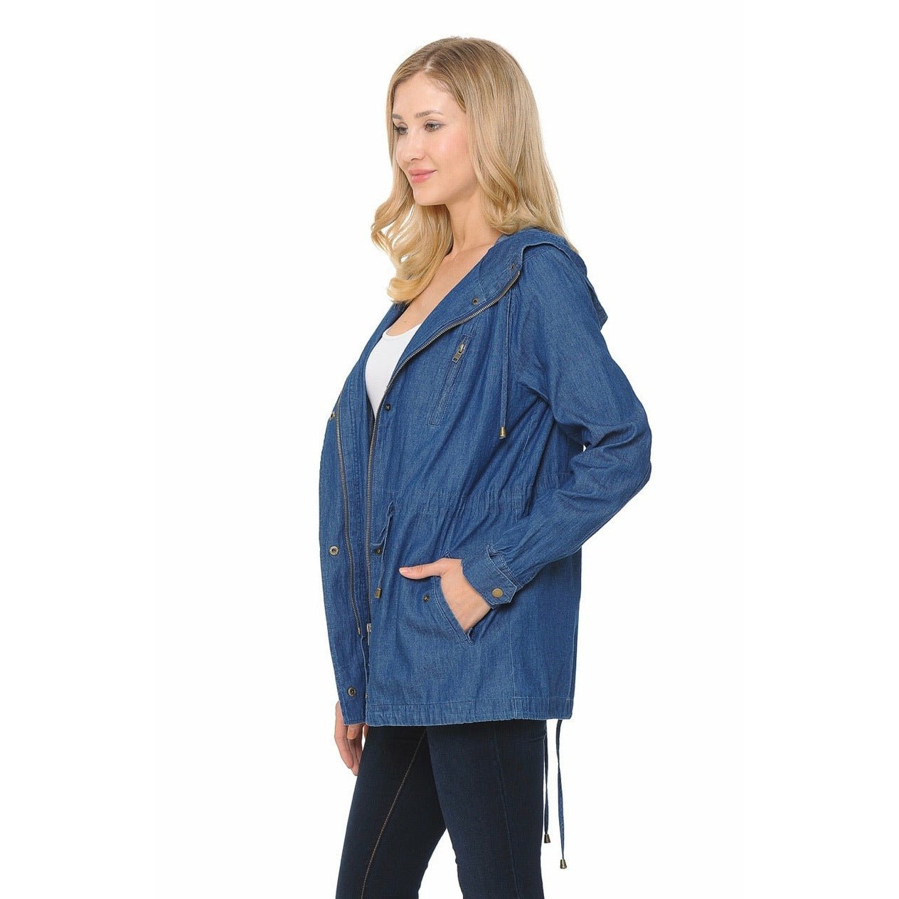 Chaqueta vaquera safari
