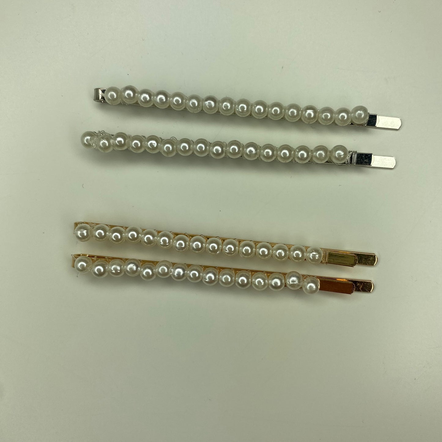 Beaded Bobby Style Hair Pins