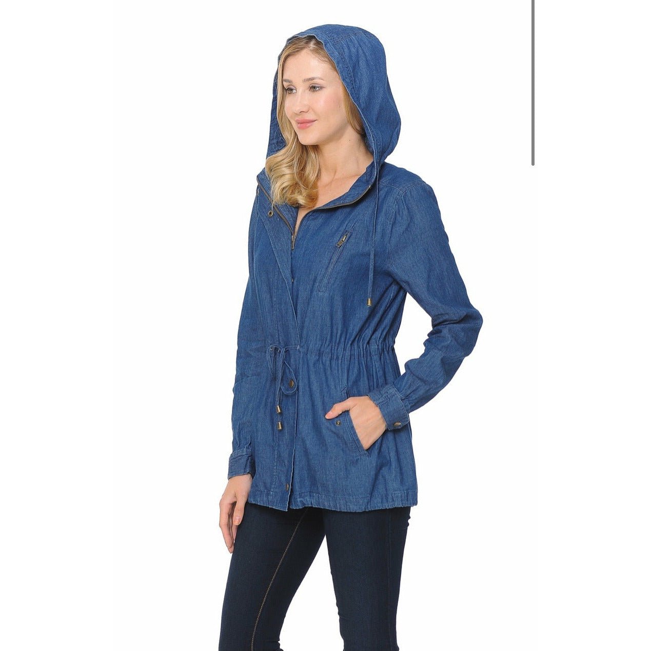 Chaqueta vaquera safari