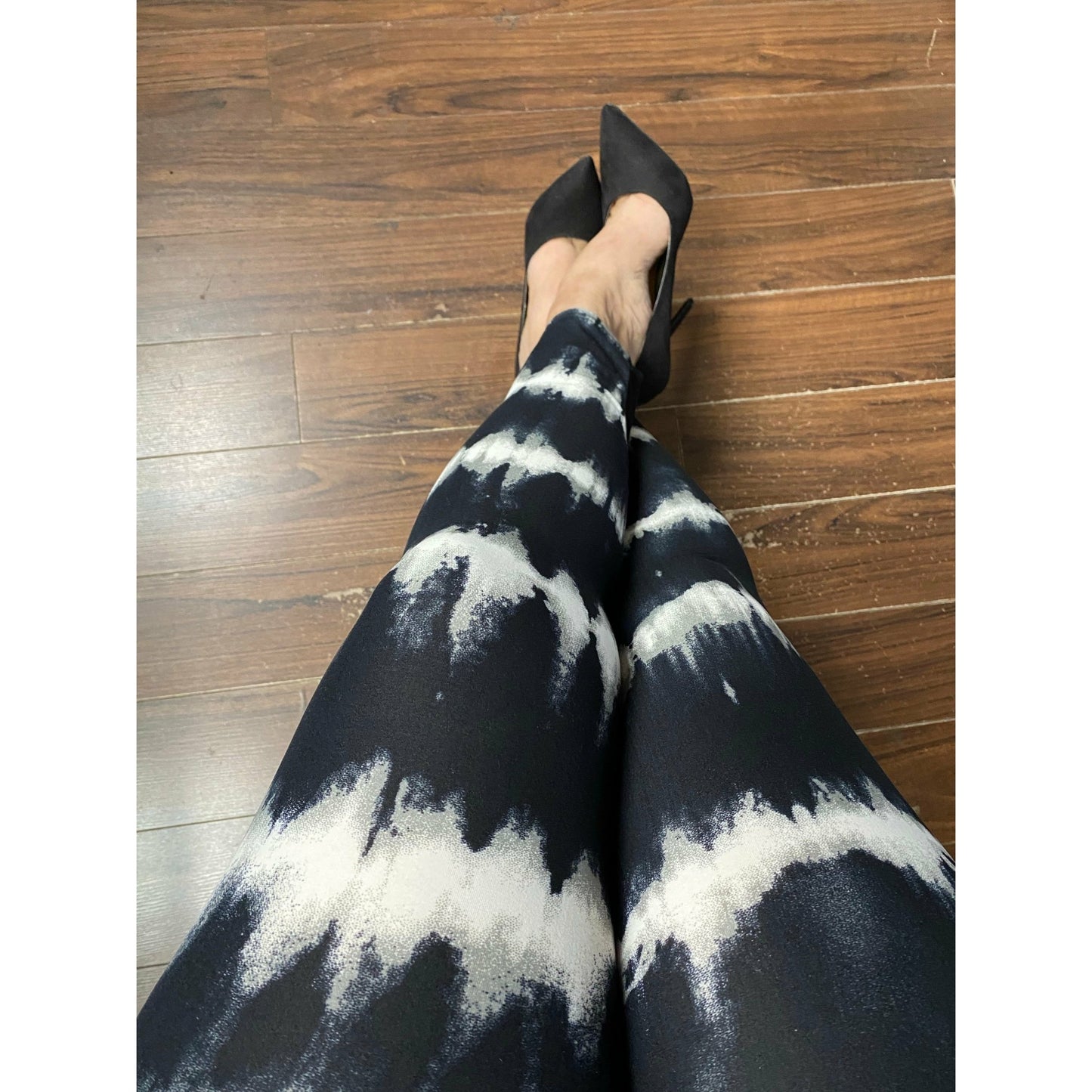 Leggings eléctricos con bloques de color