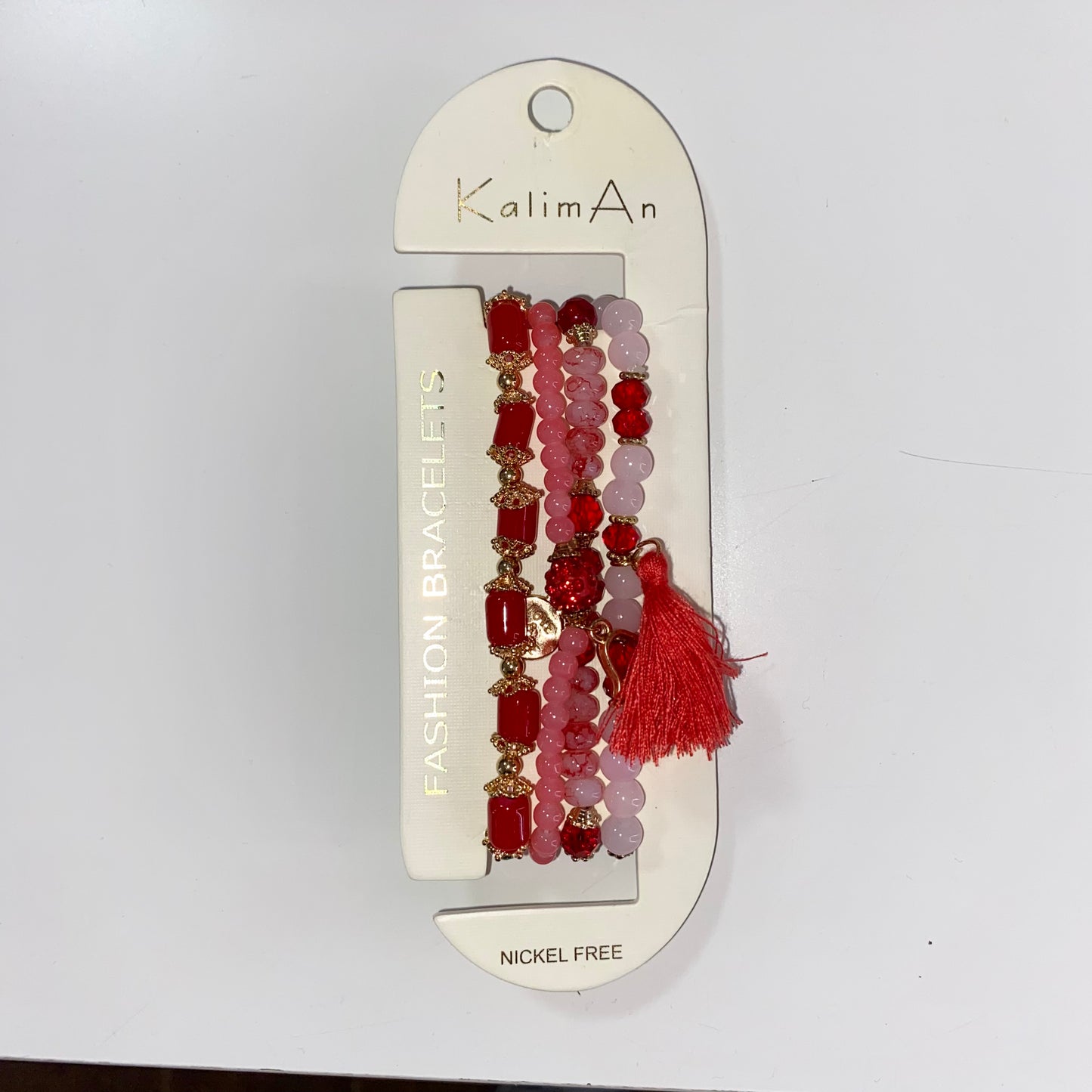 Conjunto de pulsera apiladora de piedras preciosas