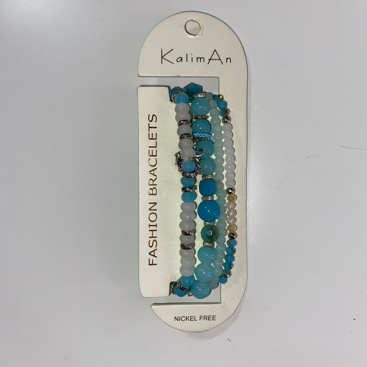 Conjunto de pulsera apiladora de piedras preciosas
