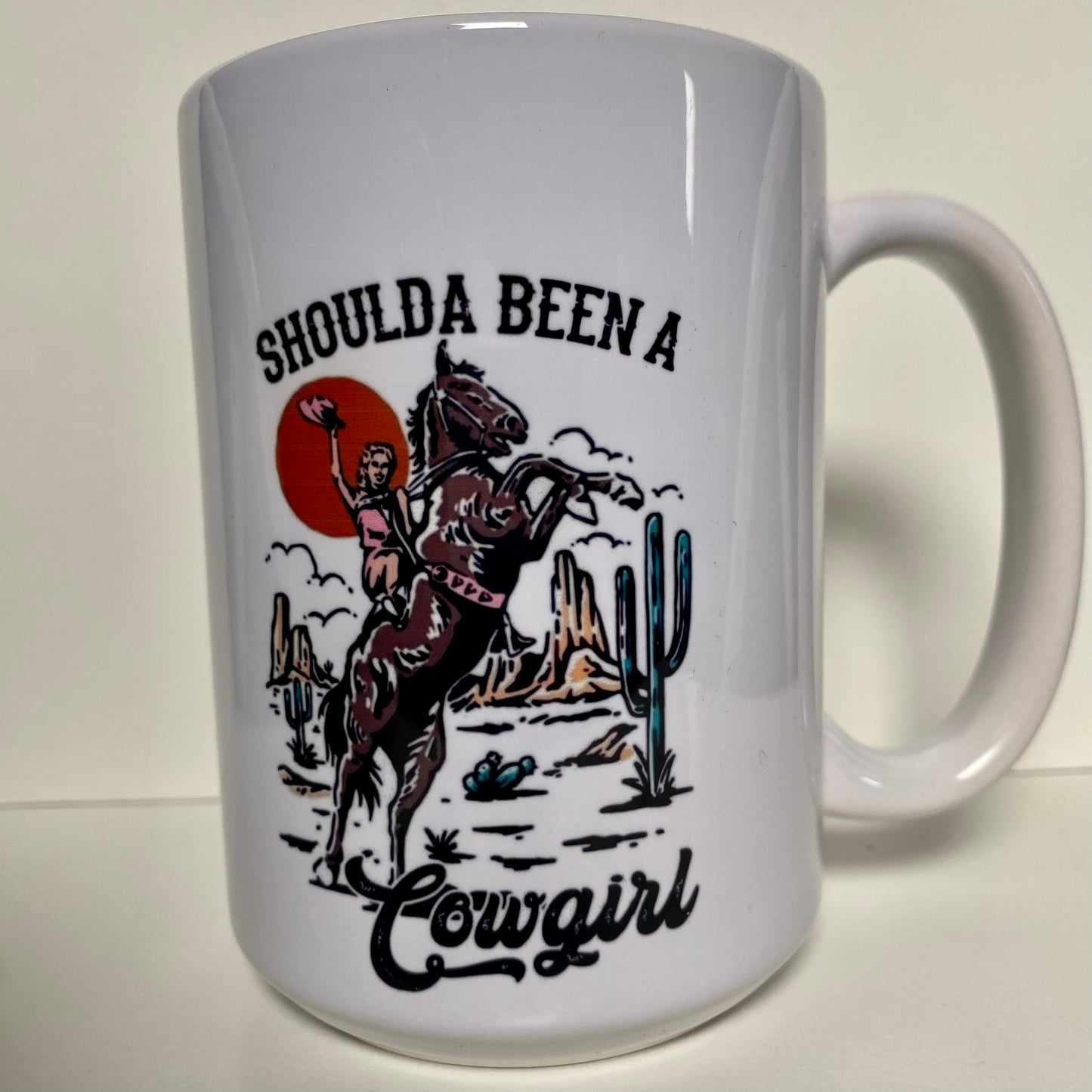 Taza Debería haber sido una vaquera