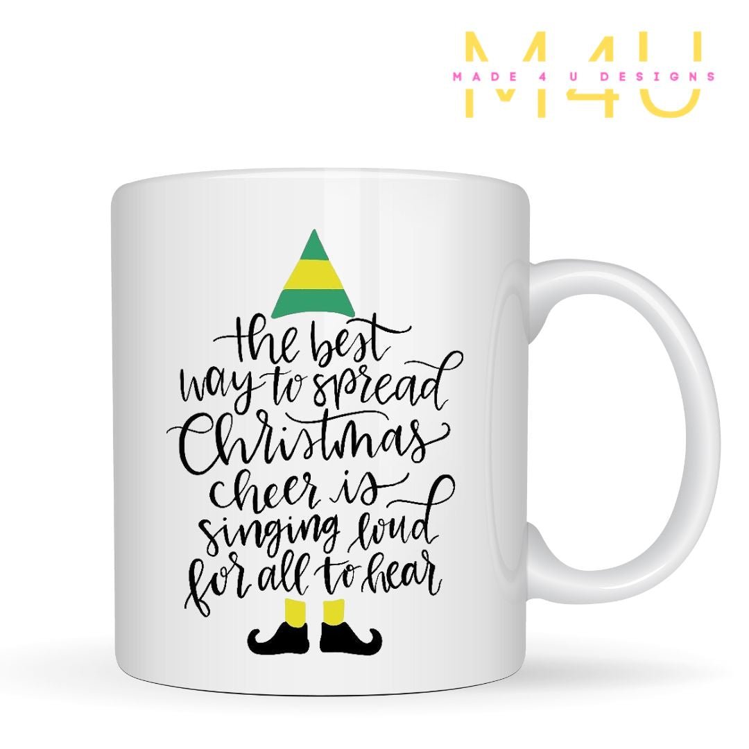 Taza Alegría navideña de duende