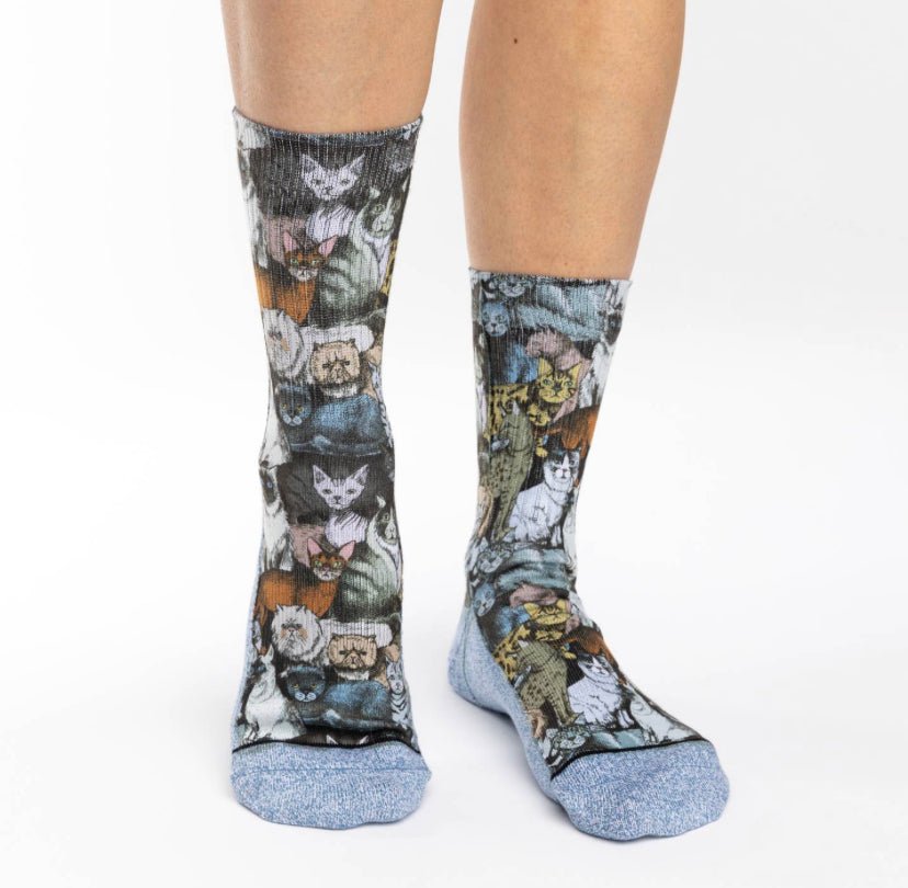 Calcetines Social Cats para mujer