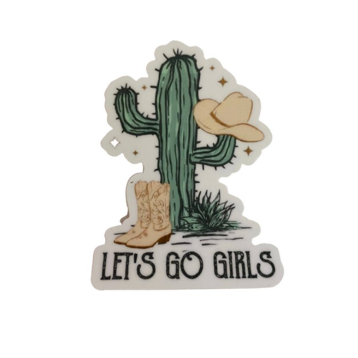 Vamos chicas Pegatina