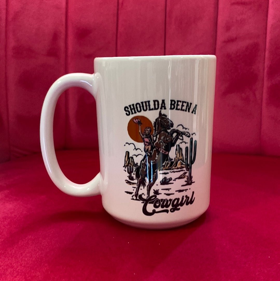 Taza Debería haber sido una vaquera
