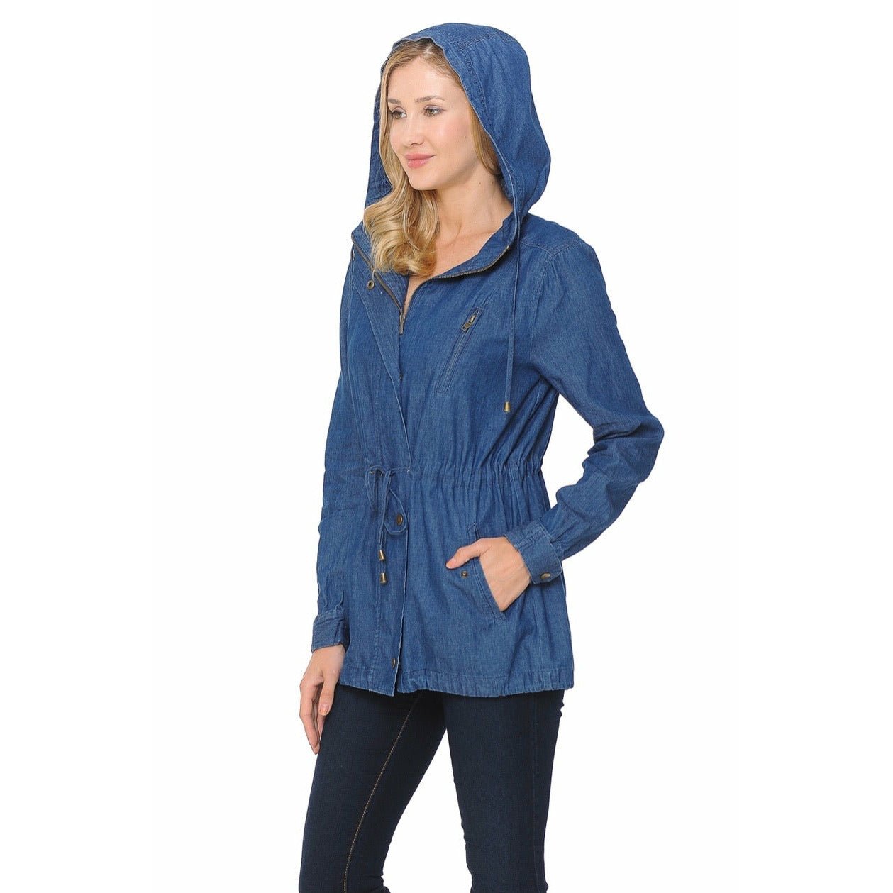 Chaqueta vaquera safari