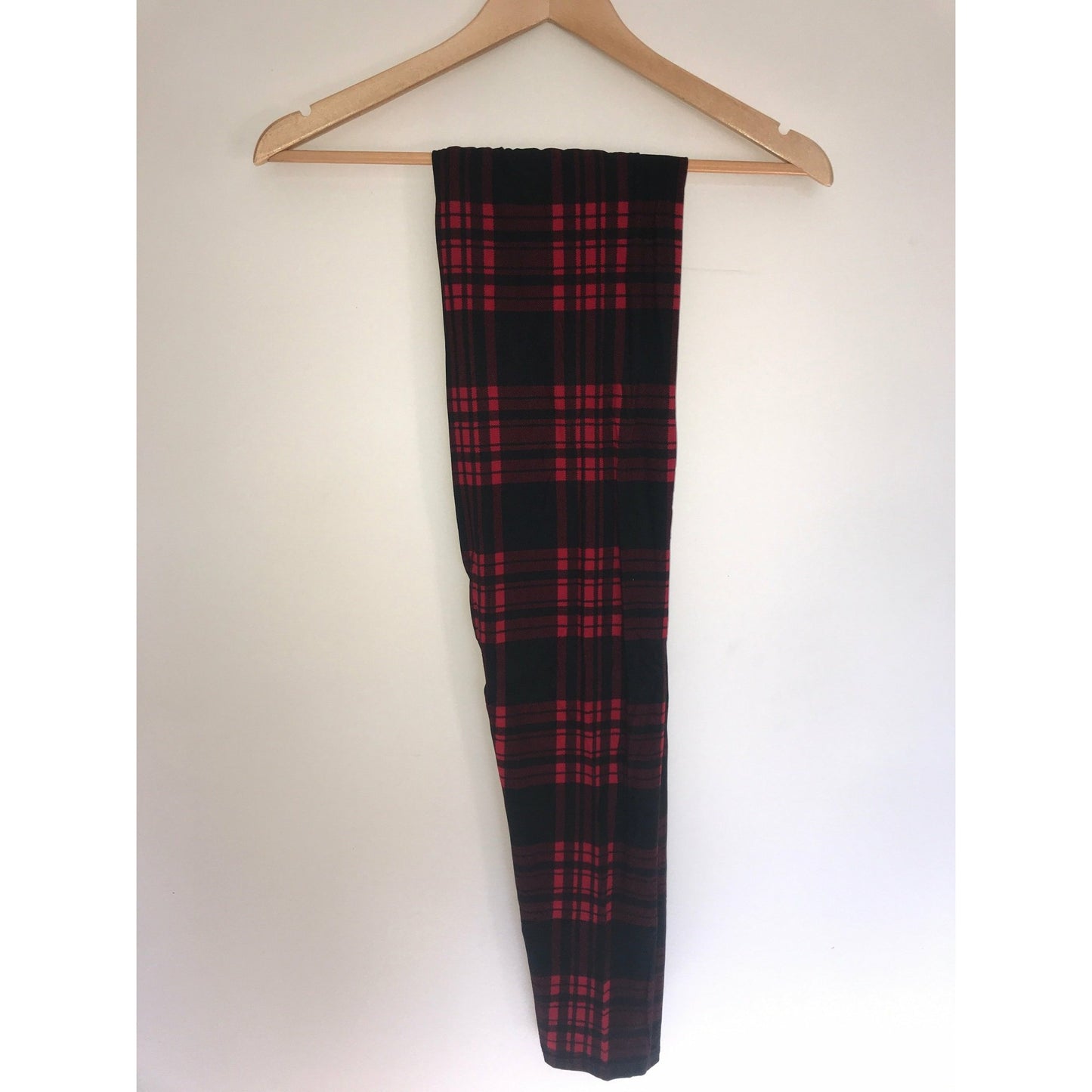 Leggings de tartán rojo Whistler