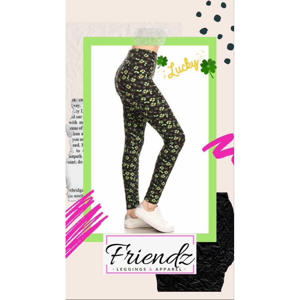 Legging Sentirse afortunado
