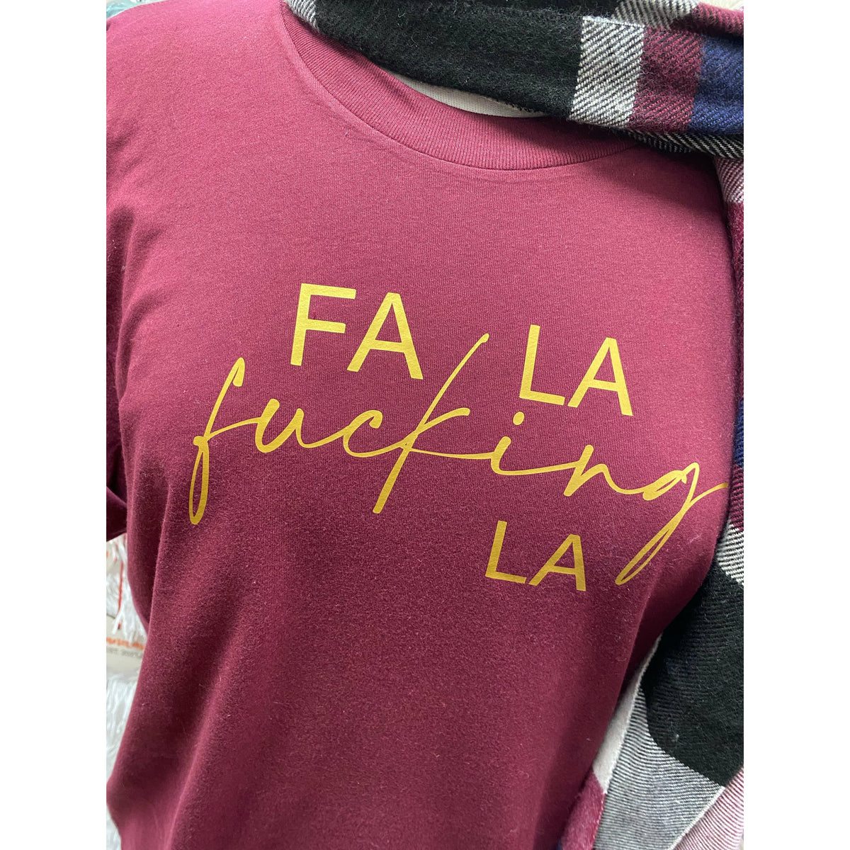 Camiseta de Navidad Fa La La