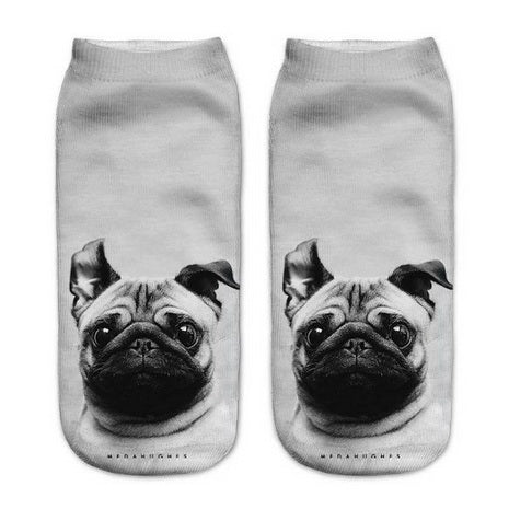 Calcetines Carlino Blanco y Negro