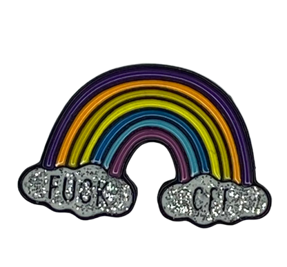 Rainbow Enamel Lapel Pin