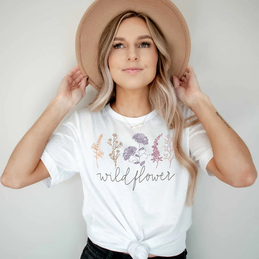Wildflowers Graphic Tee Top