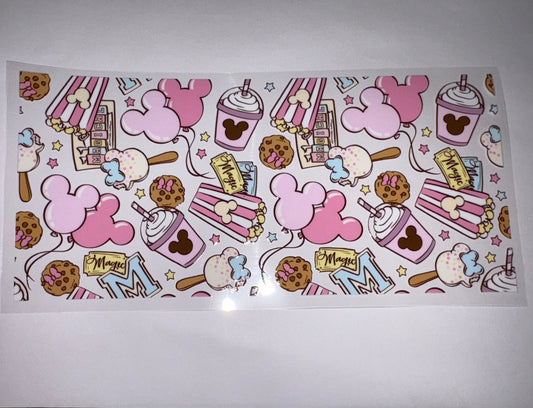 Magical Park Snacks CUP WRAP DIY