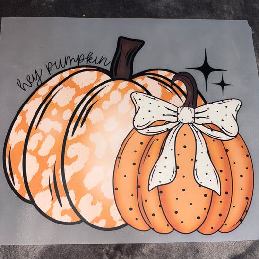 FALL | Hey Pumpkin Shirt Transfer