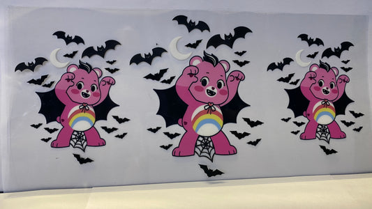 Dracula Care bear CUP WRAP