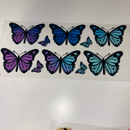 BUTTERFLIES UV CUP WRAP