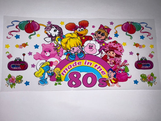 Made in the 80s CUP WRAP DIY