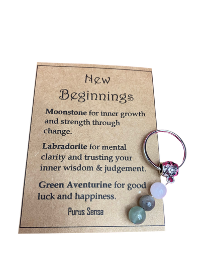 New Beginnings Keychain